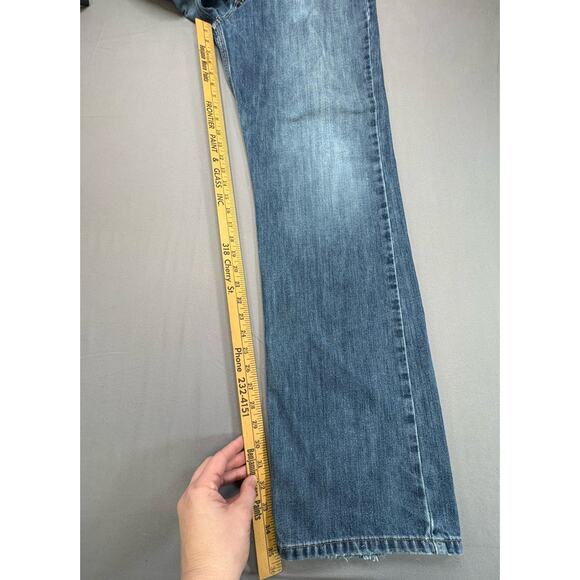 Carhartt Men's 34x36 Relaxed Straight Fit Denim Blue Jeans Pants WTD - Picture 9 of 11